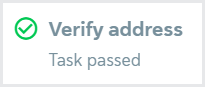 Verify address_task passed